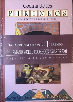 COCINA DE LOS PIRINEOS - 280 RECETAS TRADICIONALES Libro Nuevo Precintado - Imagen 1 de 2