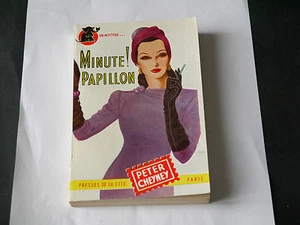 COLLECTION UN MYSTÈRE N°82 PETER CHEYNEY MINUTE PAPILLON 1955 - Picture 1 of 3