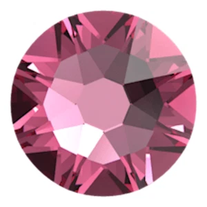 ROSA ROSA 12SS 3mm 2088 IHC Cristal Austriaco Estrás Plano Barbie ss12 - Imagen 1 de 6