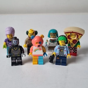 Lego Minifigures Series 19 Bundle rainbow panda pizza suit guy gamer - Picture 1 of 5