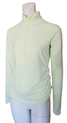 Blusa moletom Lucy Activewear corrida atlética 1/2 zíper feminina tamanho M - Imagem 1 de 4