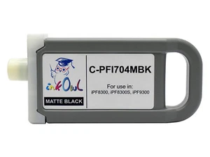 InkOwl 700ml Compatible Cartridge for CANON PFI-704MBK MATTE BLACK iPF8300 - Picture 1 of 1