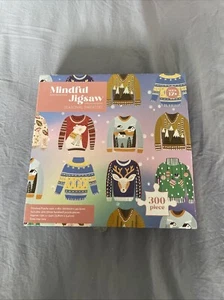 Mindful Jigsaw 300 Large Pieces Seasonal Sweaters - Picture 1 of 1