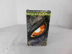 Godzilla (VHS, 1998) Matthew Broderick, Jean Reno, Maria Pitillo, Sci-Fi Monster - Picture 1 of 3