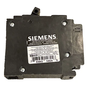 Interruttore Siemens 15A Tandem Monopolare Tipo QT - Foto 1 di 6