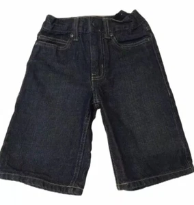 Boys SIZE 5 Jean Shorts USPA Blue Big RED Logo U.S. Polo Assn Adj Waist NWOT - Picture 1 of 6