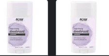 Deodorant Stick Lavender All Natural 2.2 Oz Now Foods USA