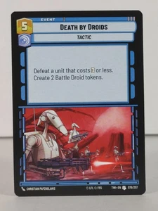 Death by Droids - Twilight of the Republic - TWI EN 076 - singles - Uncommon - Picture 1 of 6