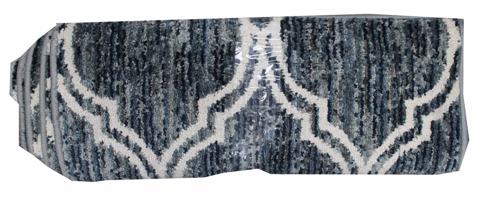 Orian Easy Living+ Indoor/Outdoor Runner Gala Solid Indigo Rug 2x6 Ft - Image 1 of 1