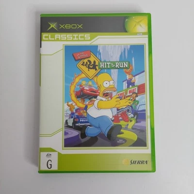The Simpsons Hit & Run - Xbox Game Classics PAL Complete with Manual - Image 1 of 4