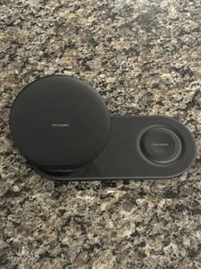 Samsung Duo Fast Charge Wireless Charging Stand Pad - Picture 1 of 8