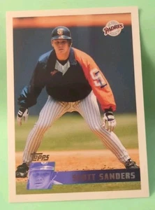 Topps 1996 - Scott Sanders #54 - Padres de San Diego - Imagen 1 de 2