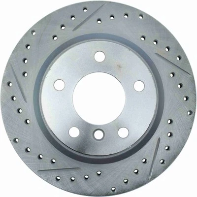 Rotor de freno de disco trasero derecho Mechanics Choice para BMW 323i, 325i, 328i 2006-2013 Foto 1 de 4