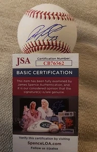 JAZZ CHISHOLM SIGNED OFFICIAL MLB BASEBALL NY YANKEES JSA AUTHENTICATED #CB76562 - Picture 1 of 4