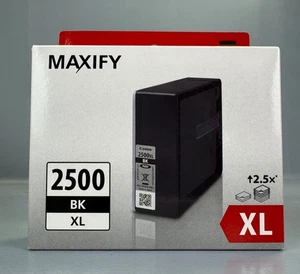 ORIGINAL Canon Tintenpatrone schwarz Black 70,9ml MAXIFY Drucker PGI-2500XLBK K8 - Afbeelding 1 van 6