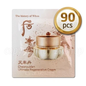 The History of Whoo Cheonyuldan Ultimate Regenerating Cream 1ml x 90pcs  - Picture 1 of 2