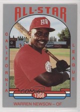 1988 Cal League California League All-Stars Warren Newson #45