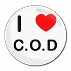 I Love C.O.D - Round Compact Glass Mirror 55mm/77mm BadgeBeast