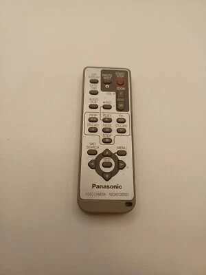 Genuine Panasonic N2QAEC000021 Video Camera Remote Control OEM - Image 1 of 4