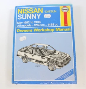 Haynes Owners Workshop Manual NISSAN SUNNY May 1982 to 1986 - Picture 1 of 6