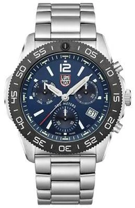 Luminox Pacific Diver Chronograph Steel Blue Dial Day/Date Mens Watch XS.3144 - Picture 1 of 6