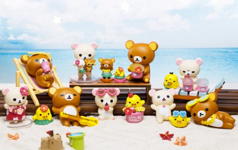 52Toys X San-x Rilakkuma Summer Beach Holiday Series Confirmed Blind Box Figure！ Cover