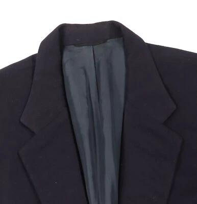 Blazer vintage para hombre 50 XL Tom James azul marino 100 % cachemir puños de trabajo Foto 1 de 4