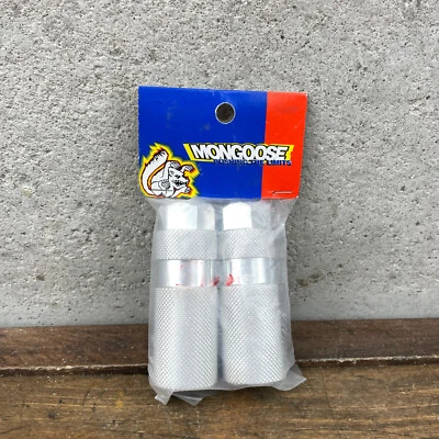 Clavijas BMX Mongoose NOS Old School BMX Freestyle 1997 aleación años 90 00 roscadas Foto 1 de 4