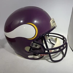 Casco vintage Riddell tamaño completo RÉPLICA GRANDE Minnesota Vikings años 70-80 - Imagen 1 de 11