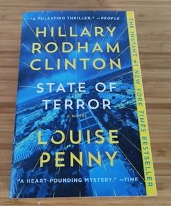 State of Terror: A Novel - Paperback By Penny, Louise - VERY GOOD - Picture 1 of 4