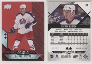 2014-15 Upper Deck Black Diamond Star Rubies /50 Nathan Horton #101