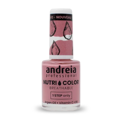Andreia Professional NutriColor - Breathable Vegan Nail Polish NC12 - Pink