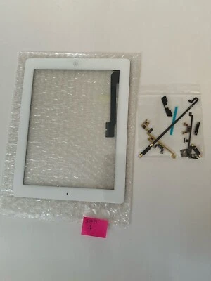 iPad 4th Generation New Parts. Digitizer, Home Button Bracket And Flex Cables - Image 1 of 2