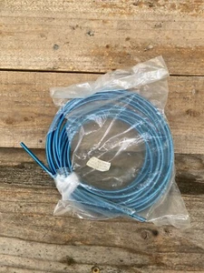 WOW-Old School Blue Rib Design Muscle Bike Bmx MX Cable Housing-Japan-#18412-NOS - Picture 1 of 8