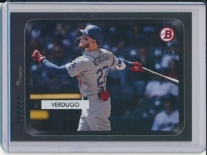2019 Topps On Demand Inspired by '55 Bowman Alex Verdugo '89 TV #d /50