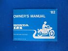 Honda 1980 CBX New Old Stock Factory Original Owners Manual T97