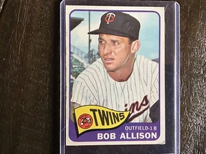 1965 Topps - #180 Bob Allison - Picture 1 of 2