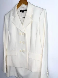 Damen Jacke und Rock Set 2-teilig Anne Klein 12 Petite Farbe Beige COD32 - Bild 1 von 9