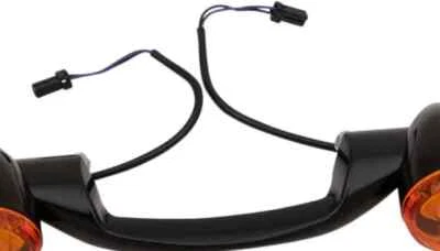 Kit de luces de señal de giro de bala negra trasera de arrastre para Heritage Softail Classic 90-17 Foto 1 de 3