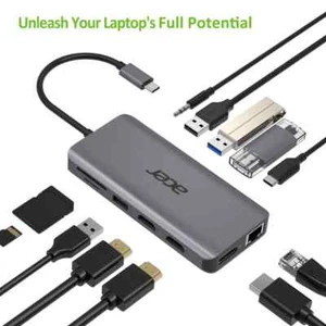 Acer 12in1 Type C dongle Silber - Bild 1 von 5