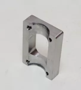 Stainless T25 T28 Turbo Inlet Log Style Flange Weld to 1 1/4" Sch Pipe 1.660" OD - Bild 1 von 4