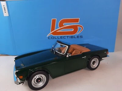 LS Collectibles Triumph TR6 spider green 1974 1/18 LS002A - Immagine 1 di 3