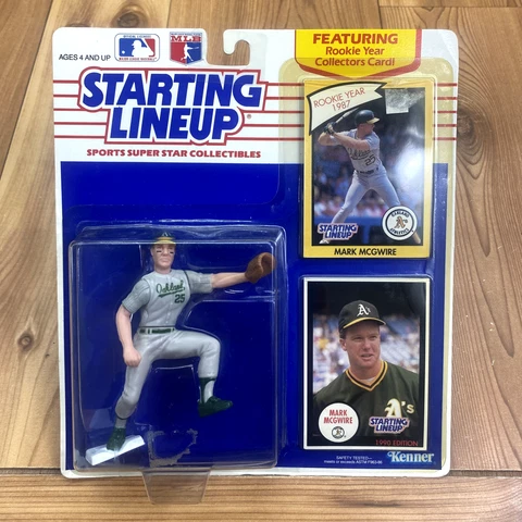 DEADSTOCK Startling Lineup Rookie Year Mark McGwire Oakland A's Action Figure Cover
