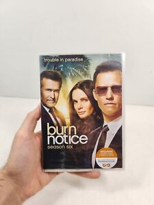 Burn Notice: Season Six (DVD, 2013, 4-Disc Set) Trouble in Paradise Brand New