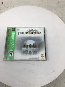 Final Fantasy Tactics PlayStation 1 PS1 Greatest Hits Juego RPG Completo Sony - Imagen 1 de 9