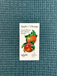 Scott #BK284A: Apples and Oranges MNH Booklet of 20. - Picture 1 of 1