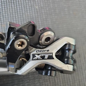Shimano Deore XT RD-M772 9-fach Schaltwerk, SGS, langer Käfig, Mega 9, sauber - Bild 1 von 8