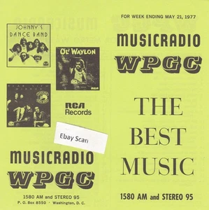 WPGC Washington DC Top 40 Radio Music Survey 5-21-77 - Picture 1 of 2