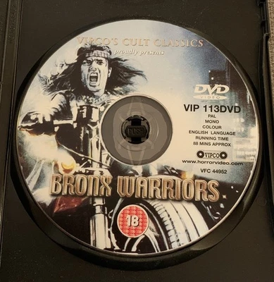 Bronx Warriors DVD Vipco Enzo G Castellari   - Image 1 of 3