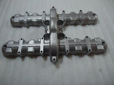 Cubierta basculante Kawasaki ZR750 Zephyr ZR 750 cubierta de leva del motor Aqua Blasted Foto 1 de 4